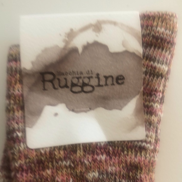 Fall Mixed Colors Ribbed Over the Knee High Boot Socks with Lace Detail OSFM - Picture 3 of 5